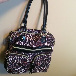 Betsy Johnson cheetah purse