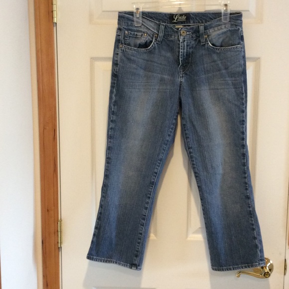 Lucky Crop Denim Jeans Size 6/28