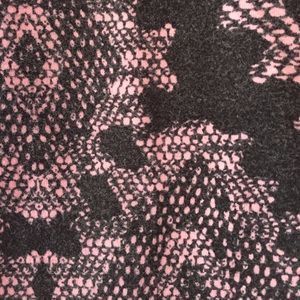 Black and light pink leggings