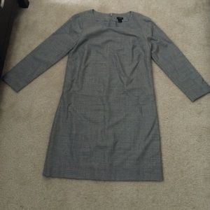 J.Crew Gray Mod Dress sz 00 NEW