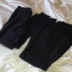 NWOT 2 Pairs Black High Rise Jeans