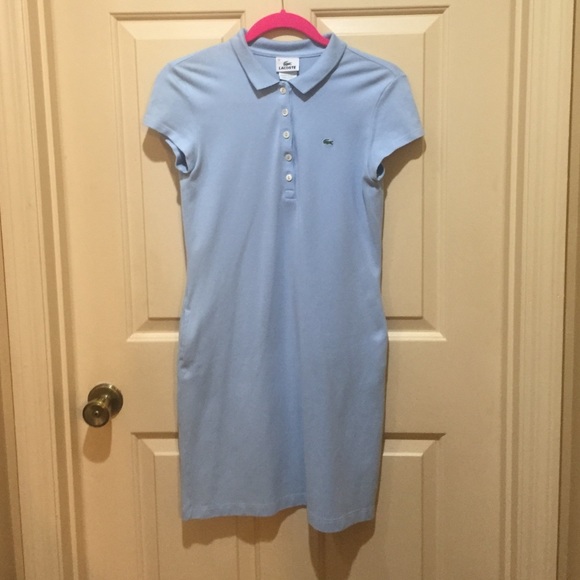 FINAL SALE💋Lacoste Collared Dress. Size 38/Medium