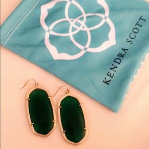 Kendra Scott Earrings - Green