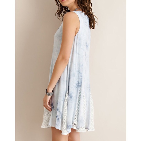 "Silences of Love" Tie Dye Tank Dress - Picture 2 of 4