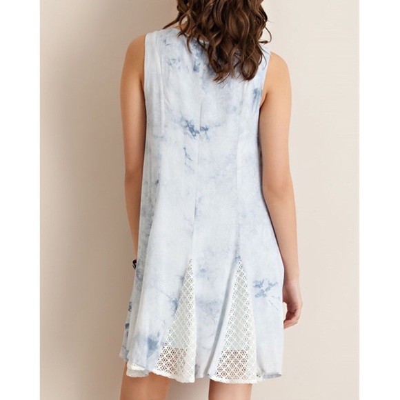 "Silences of Love" Tie Dye Tank Dress - Picture 3 of 4