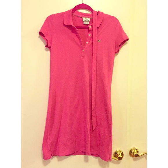 Hot pink Lacoste dress!