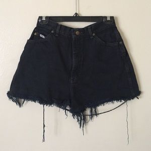 Vintage Lee High Rise Navy Short