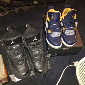 Air Jordan 12s & Air Jordan 4s