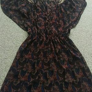 XHILARATION dress size M vith lace