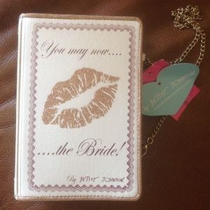 Betsy Johnson clutch / handbag NEW