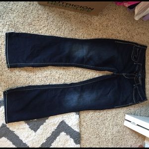 Silver boot it jeans!