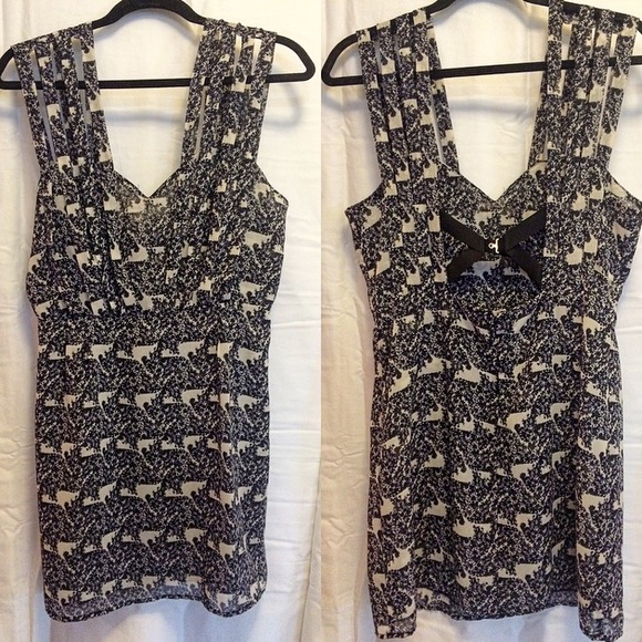 Urban Outfitters Double in Brass Dress