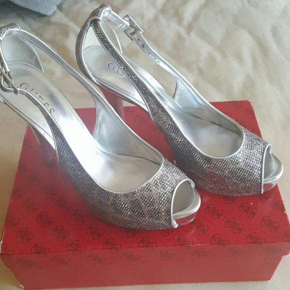 Guess glitter heels