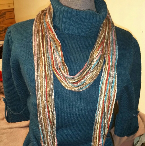 Teal sweater