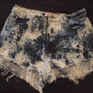 High waisted shorts