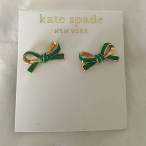 Kate Spade bow earrings
