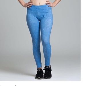 Brand new denim pattern athletic leggings!