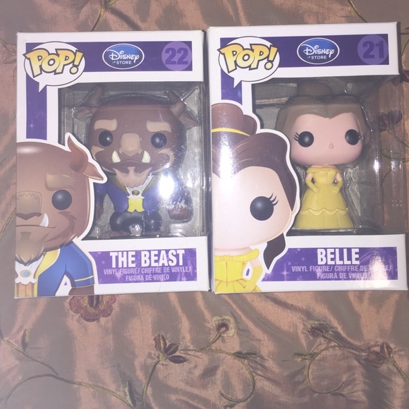 Belle and Beast Disney Funko Pop