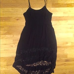 Black lace sundress