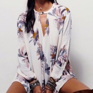 Beautiful Electric Orchid Swing Tunic