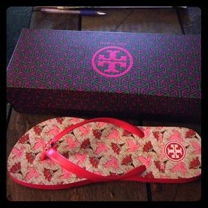 Tory Burch Flip Flop Size 8 As New