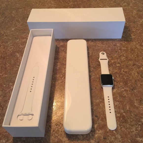 Price Reduced! Apple 38mm White Sport Watch