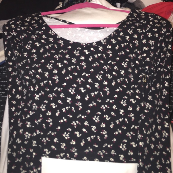 Floral crop top