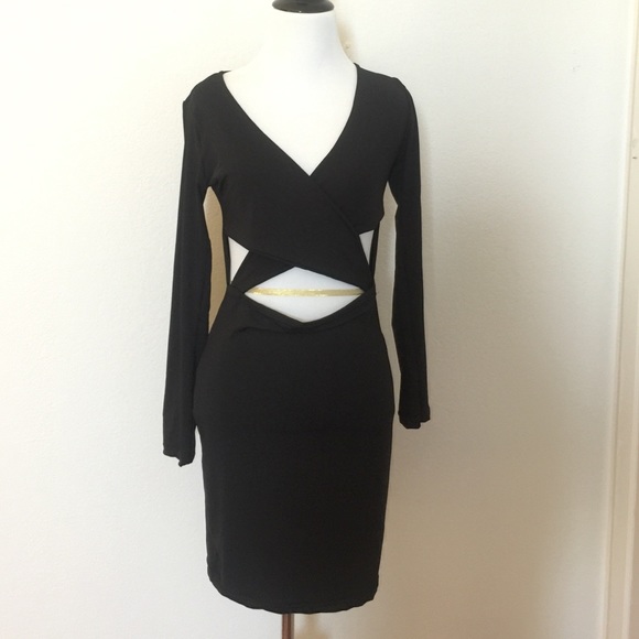 ‼️LAST ONE‼️ Hollow Out Long Sleeve Dress - Picture 2 of 2