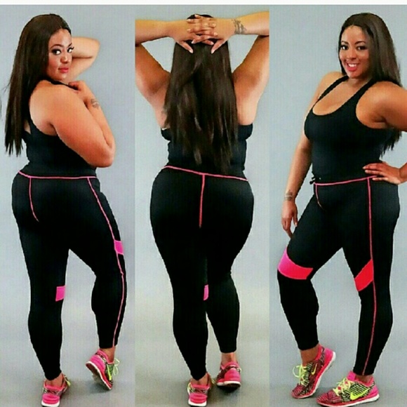 1x 2x Plus size joggers