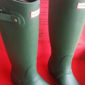 Hunter rain boots