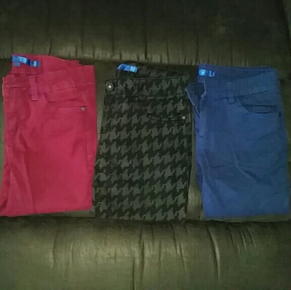 Colorful skinny jeans