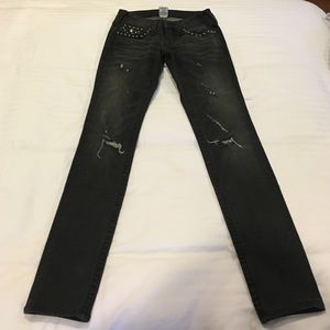 True Religion Julie jeans w/ studs