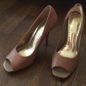 BCBGirls Peep Toe Pump