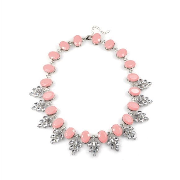 Pink Crystal Necklace