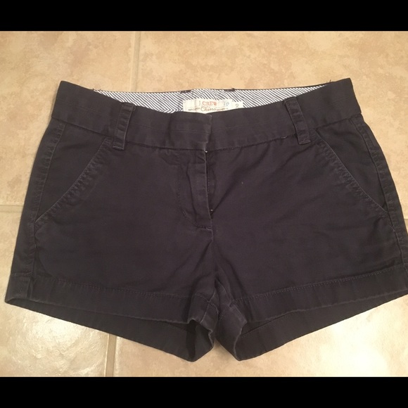 J crew 3 inch chino navy