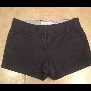 J crew 3 inch chino navy
