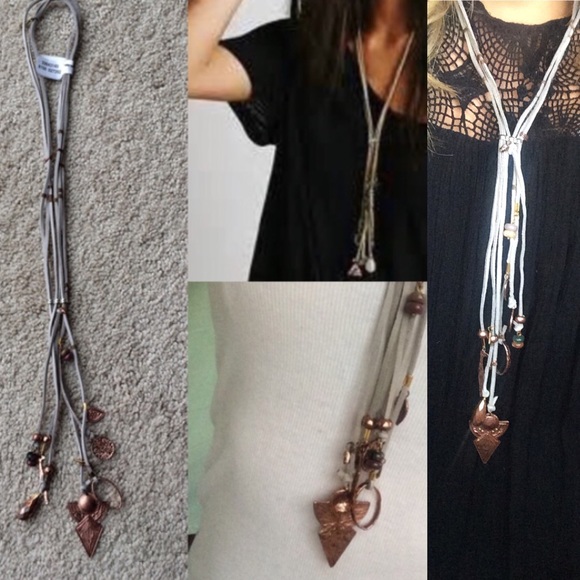 Free People Jewelry - NWT free people treasure long bolo necklace