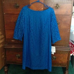 Nine & Co Lace Sheath Dress Size 14