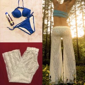 VS Forever Sexy Pushup Bikini w/ Crochet Boho Pant