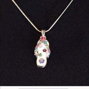 Be Seen Jewelry - Flip Flop Necklace Be Seen Jewelry - Flip Flop Necklace