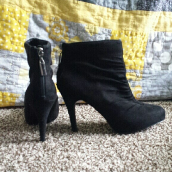 Black booties