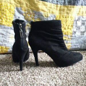 Black booties
