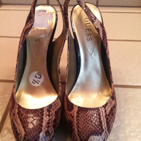 Sling Back, Open Toe Heels