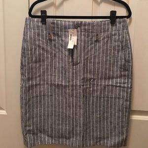 J.Crew linen skirt