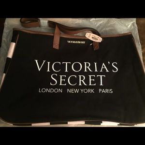 New VS  London Paris Tote Travel Bag