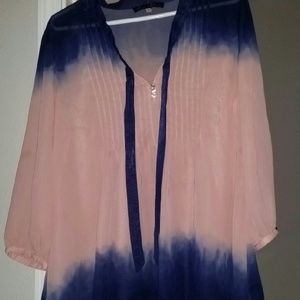 Sheer tunic