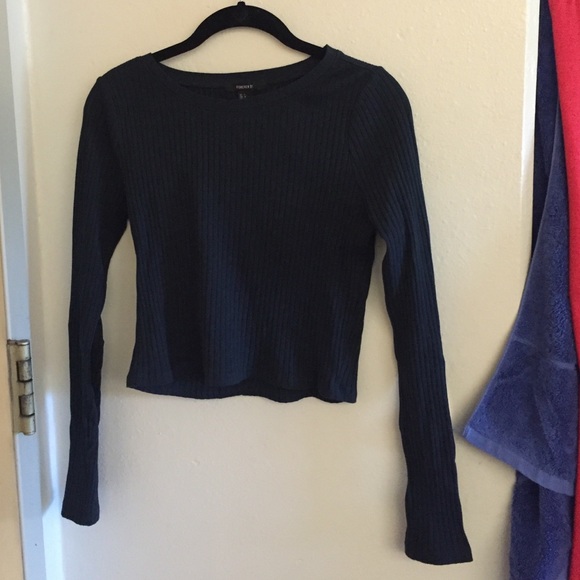 Crop top long sleeve