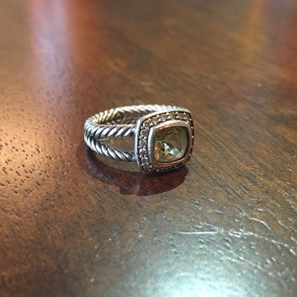 ❌sold❌ David Yurman Albion Ring with Citrine