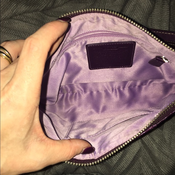 Purple Coach Handbag - Picture 4 of 4