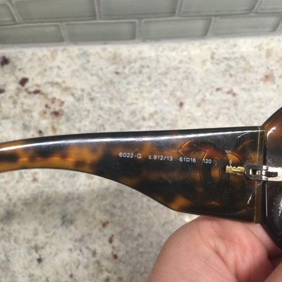 Chanel Tortoise Sunglasses main image 3
